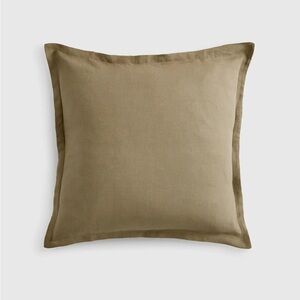 NWOT Quince European Linen Euro Shams Set of Two in Aloe